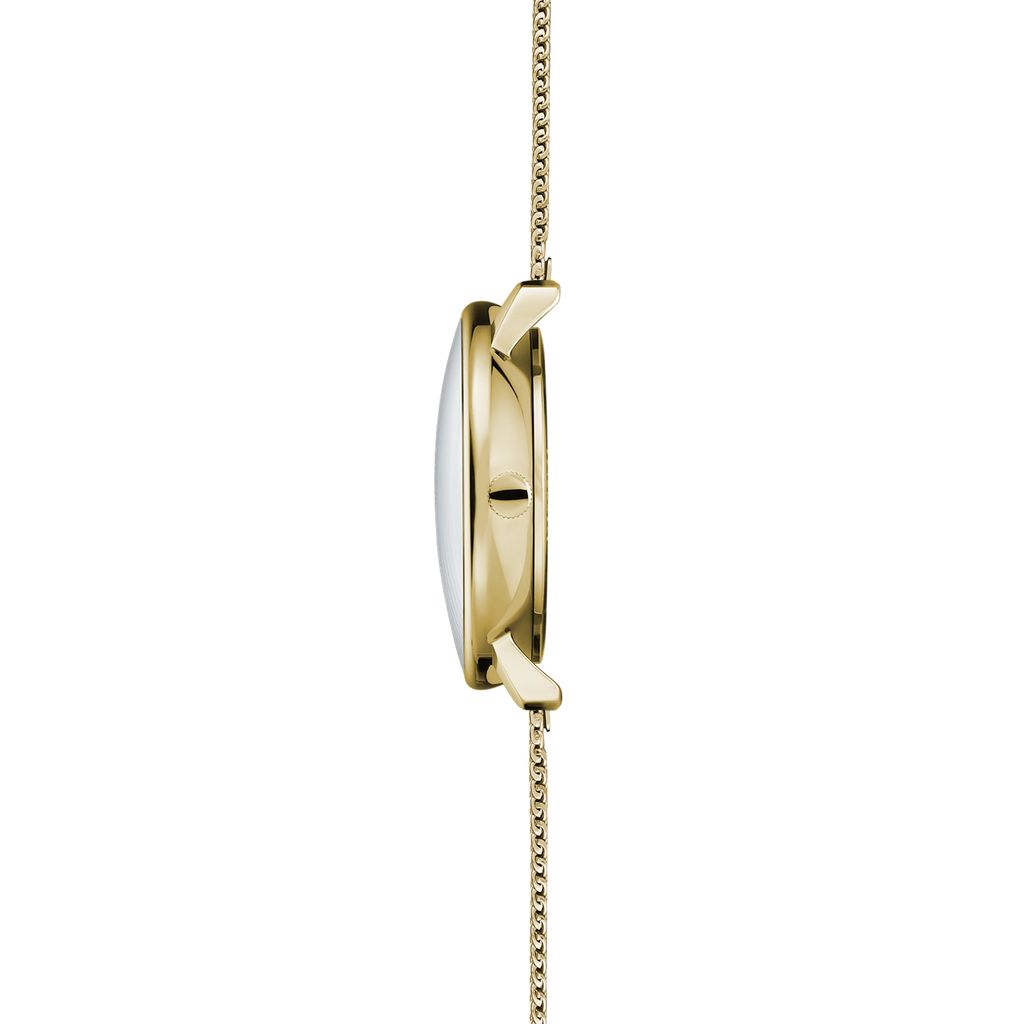 Naos XS weiß/gold/Milanaise gold